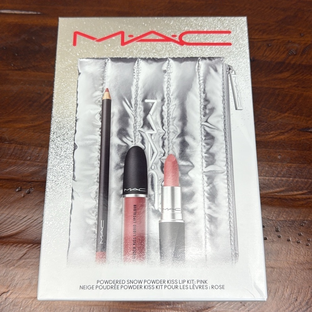 MAC Powdered Snow Power Kiss Lip Kit - Pink - Picture 6 of 7